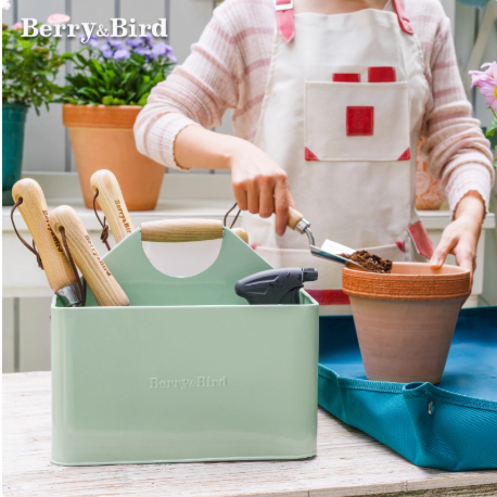 Berry & Bird 園藝森林系列新款不鏽鋼長嘴澆水壺，居家澆花、陽台綠植灑水壺